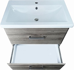 Style Line Мебель для ванной Лотос 70 подвесная сосна лофт – фотография-7